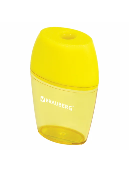 Brauberg 2 шт. Точилка с контейнером, «Diamond», 1 отверстие, 2 шт, фото 5