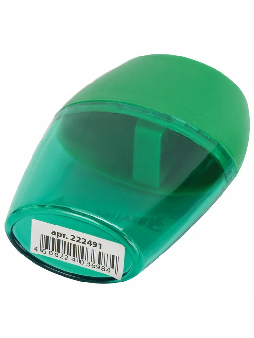Brauberg 2 шт. Точилка с контейнером, «Diamond», 1 отверстие, 2 шт, фото 8