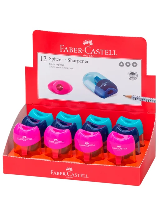 Faber-Castell (3 штуки) - Точилка для карандашей, арт. 302177, 3 шт, фото 2