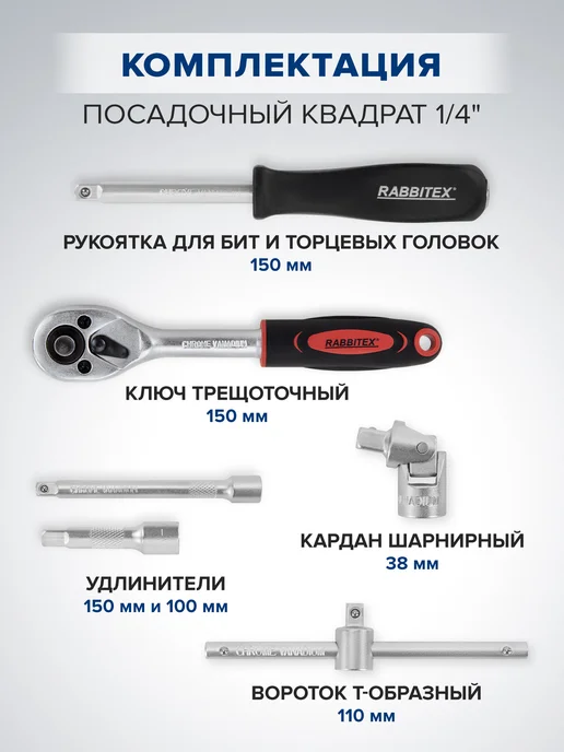 грандмастер Набор инструментов для автомобиля профессиональный 108 предм, вариант, фото 6