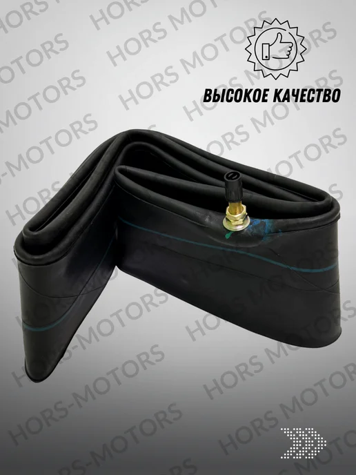 HORS MOTORS Усиленная мото камера 19 на мотоцикл Урал 3.75-4.00 19, вариант, фото 2