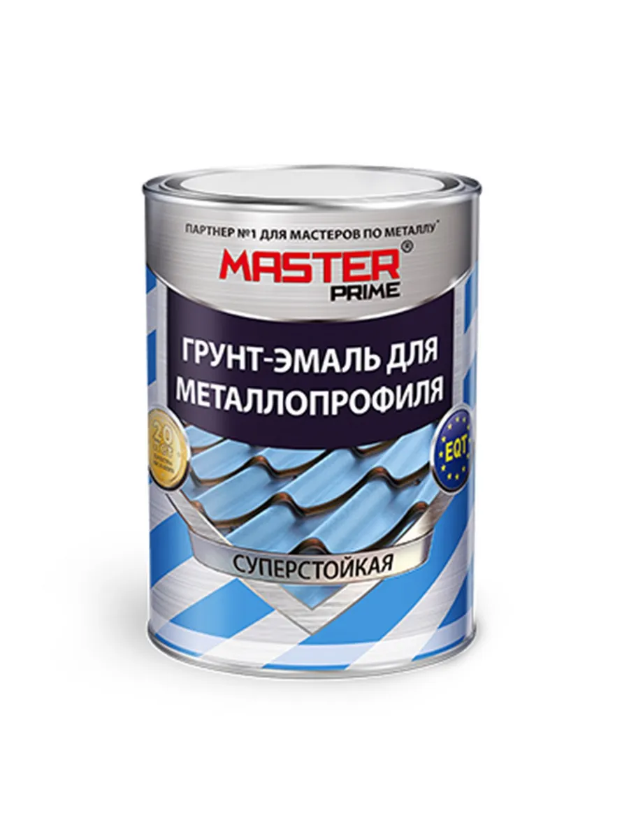 Грунт-эмаль для металлопрофиля, 0,9 кг, RAL 6005