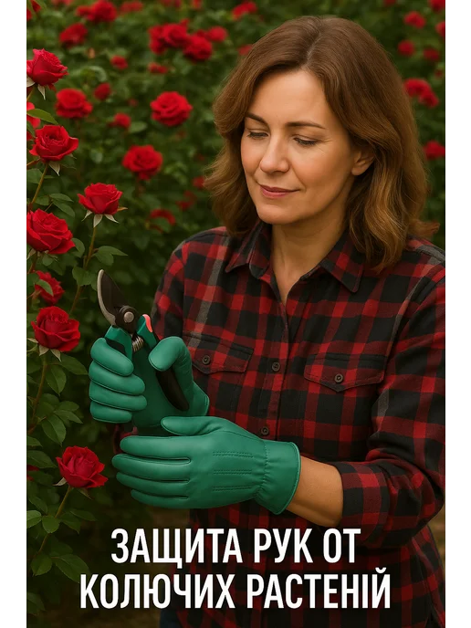 S. GLOVES Перчатки рабочие кожаные, голубой, фото 5