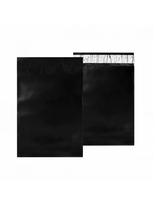 Pack24 Курьерский пакет черный 19*24 см-100 шт, 19x24 см, 100 шт, фото 5