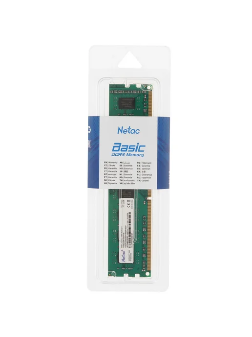 Netac Basic Оперативная память NTBSD3P16SP-08 DDR3 8 ГБ 1600 МГц 11(CL), 8 ГБ, фото 3