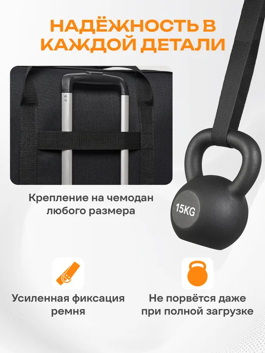 55х40х20 Сумка дорожная ручная кладь 55 40 20 25 трансформер, 40x20, фото 8
