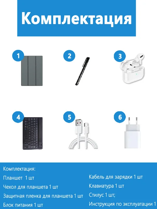 планшет андроид игровой 16 ГБ+1 ТБ, 16 ГБ, 1 ТБ, фото 3