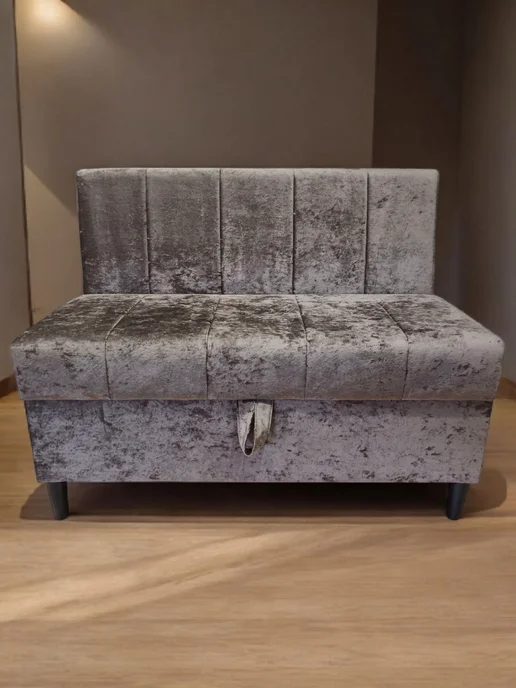 AlissAmebel Диван на кухню 98х52х78 см. темно-коричневый, 52x78 см, фото 2
