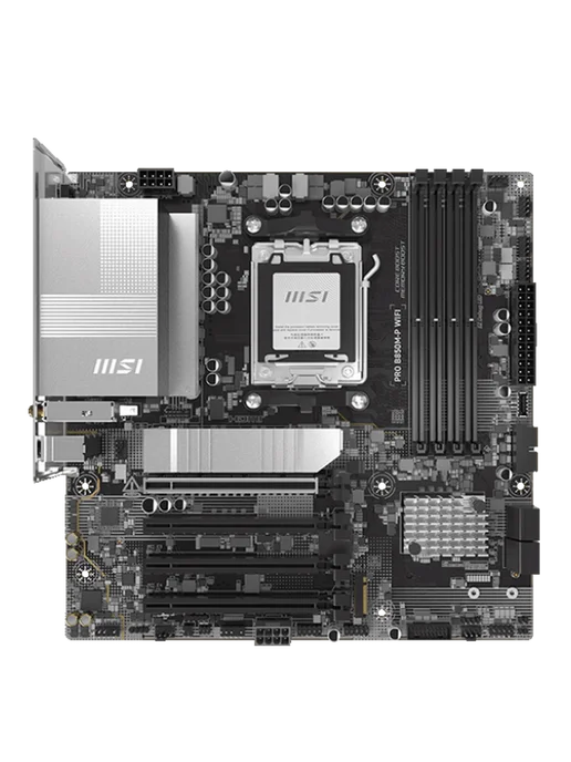 MSI Материнская плата PRO B850M-P WIFI AM5 AMD B850 mATX RTL, AM5 AMD B850 mATX, фото 2