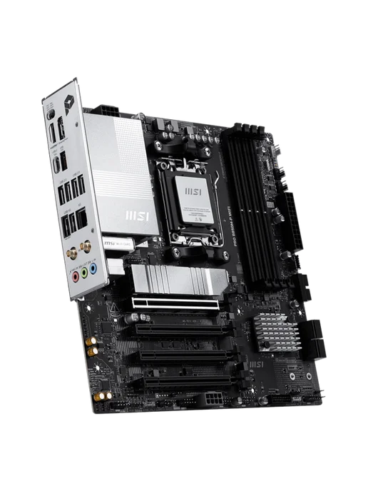MSI Материнская плата PRO B850M-P WIFI AM5 AMD B850 mATX RTL, AM5 AMD B850 mATX, фото 3