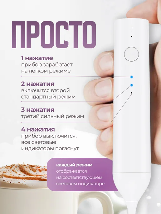 WINNER STAR Капучинатор электрический для молока и яиц, вариант, фото 3