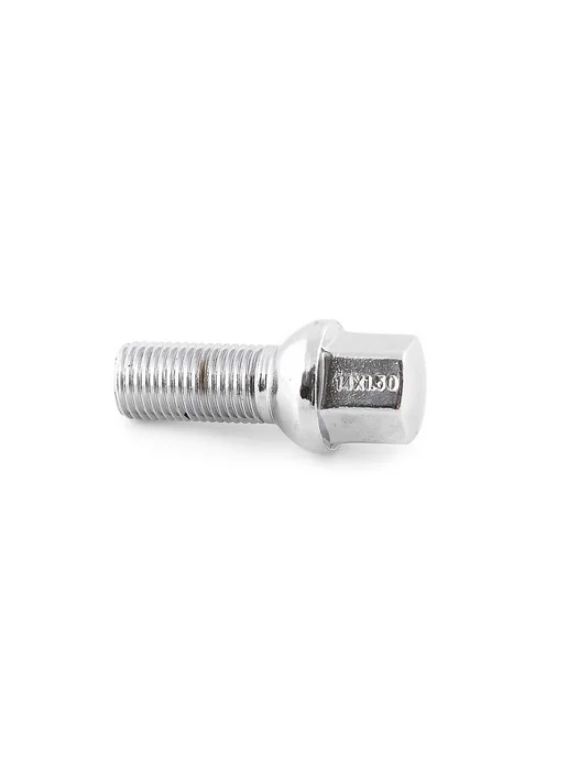 Нет бренда Болт колесный M14x1.5 L27 хром BI103624, 14x1.5