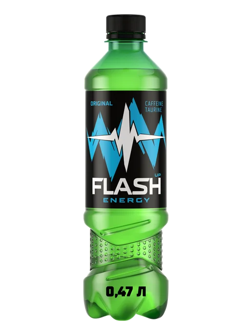 Flash Up Энергетик Флэш Ап Ультра Энерджи, набор 12 шт х 0,45 л, 0,47 л, фото 7
