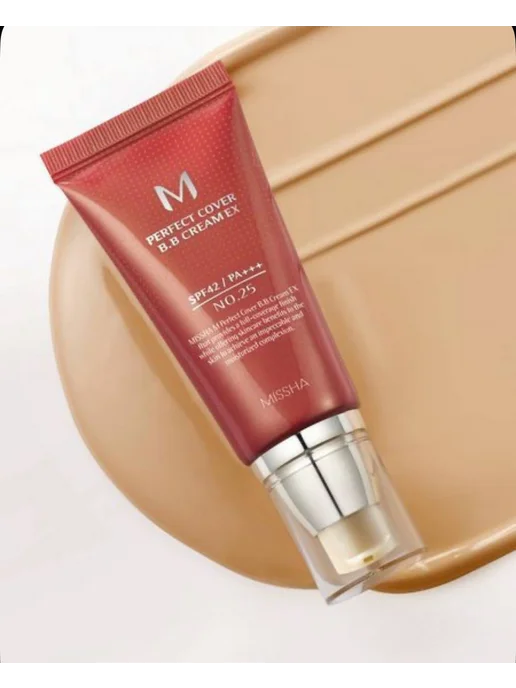 MISSHA BB крем для лица тональный SPF 42, тон 25, 20 мл, 50 мл, фото 6