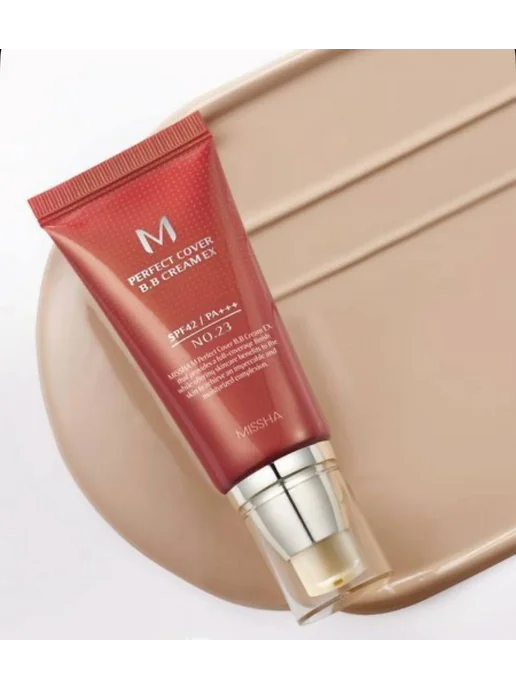 MISSHA BB крем для лица тональный SPF 42, тон 23, 20 мл, 50 мл, фото 6
