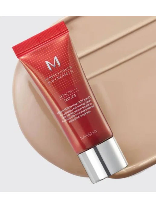 MISSHA BB крем для лица тональный SPF 42, тон 23, 20 мл, 20 мл, фото 4