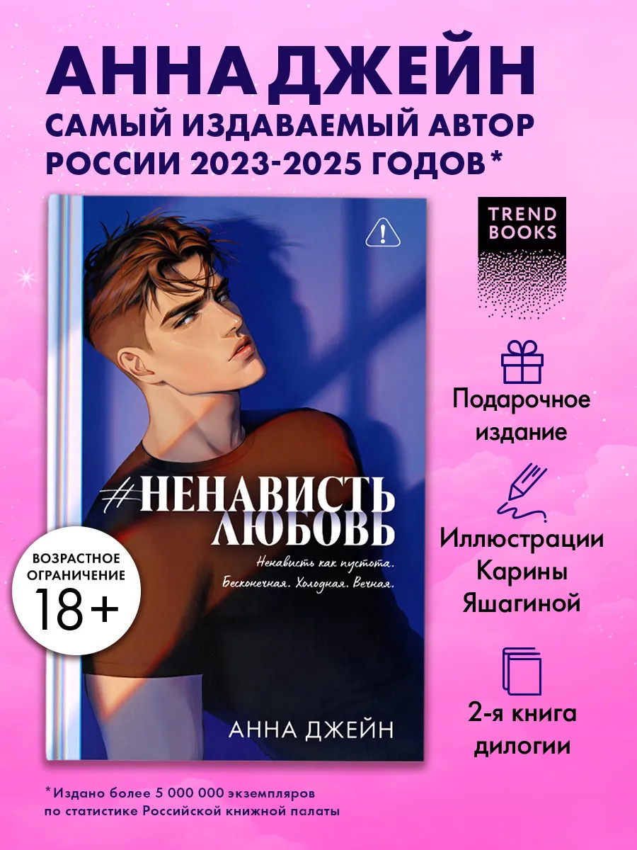 Анна Джейн. Ненависть Любовь. Часть 2. Книги романы