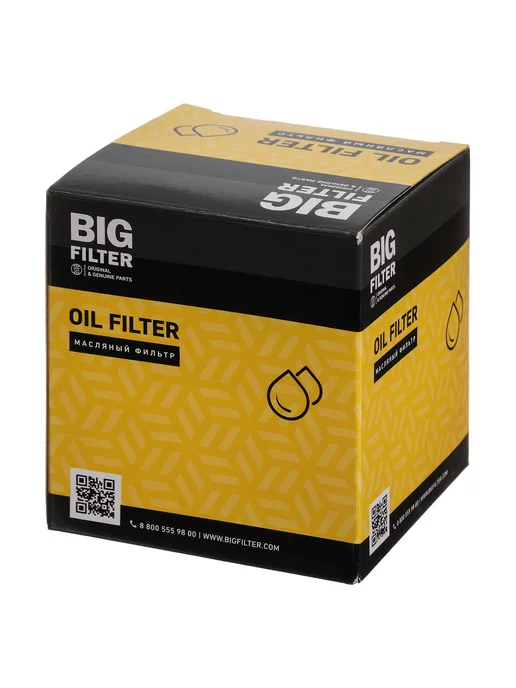 BIG FILTER Фильтр масляный, вариант, фото 4