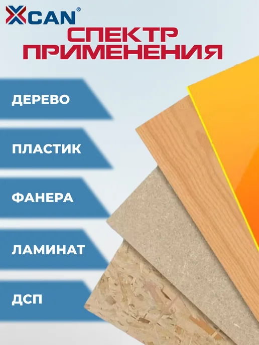 XCAN Набор пильных дисков по дереву 210х2.5х30х24T 48T 60T 3 шт, 210x2.5, 3 шт, фото 4