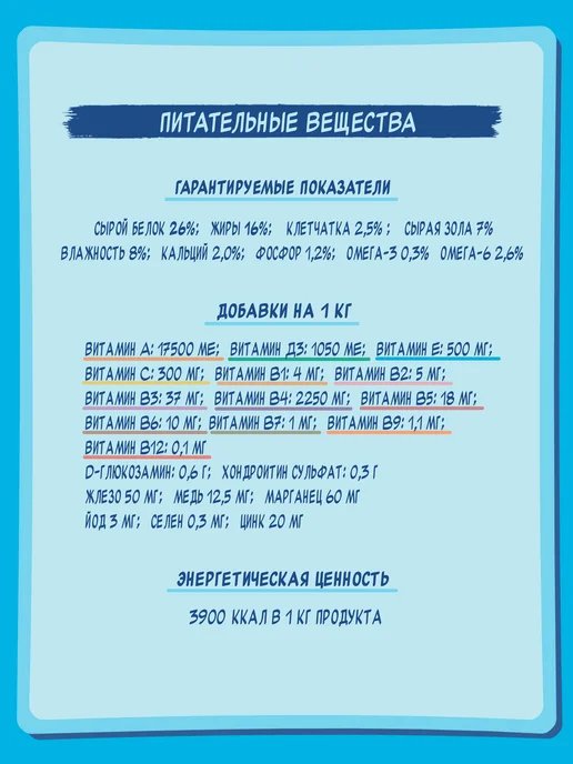 Сухой корм Лохматая Семейка для собак, средние, 2,5 кг, холистик, фото 6