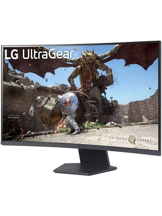 LG 31.5" Монитор 32GS60QC-B.ARUZ, VA, 2560x1440, 180Гц (32GS60Q, 2560x1440, фото 3