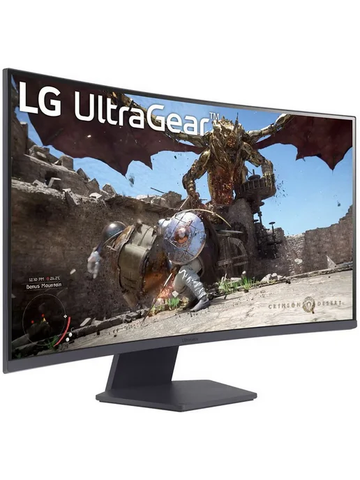 LG 31.5" Монитор 32GS60QC-B.ARUZ, VA, 2560x1440, 180Гц (32GS60Q, 2560x1440, фото 5