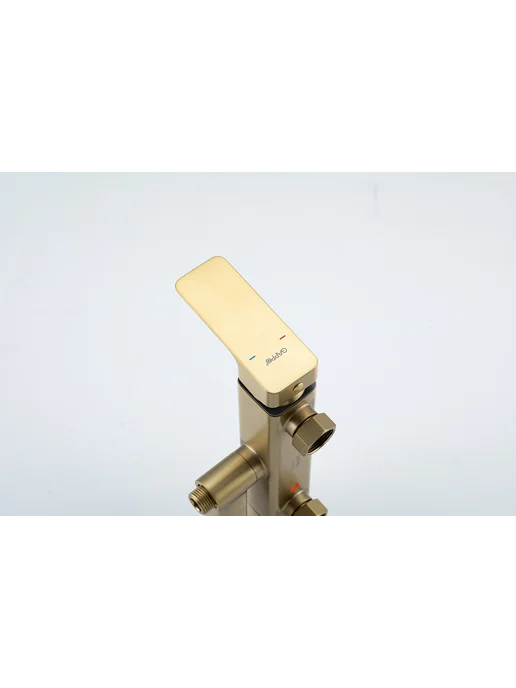 Gappo Душевая система с тропическим душем G2418-23, желтый, фото 6
