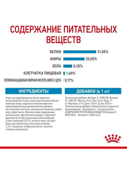 Сухой корм Royal canin Очень для собак, мелкие, щенки, 0,5 кг, фото 8