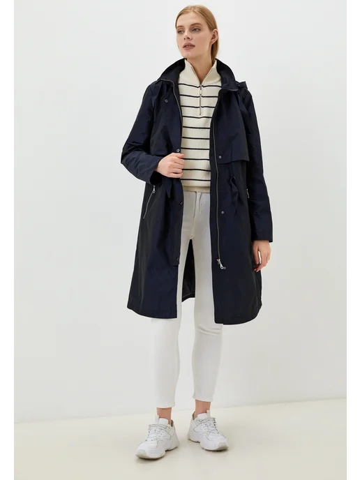 Dixi Coat Плащ летний с капюшоном, синий, фото 6