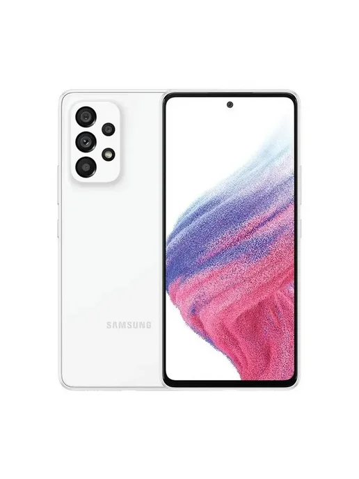 Смартфон Samsung A53 8/256 ГБ, белый, фото 2