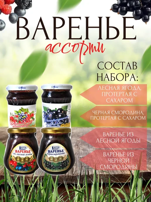 АРТА НАБОР Варенье (микс) №3, вариант, фото 2