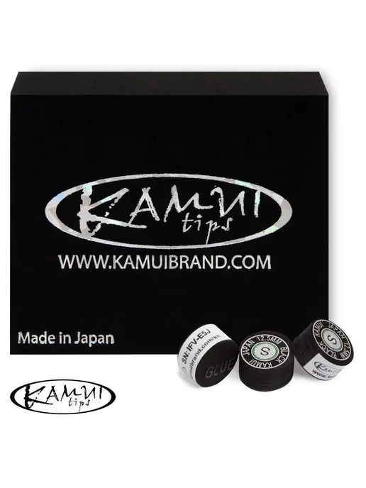 Kamui Наклейка для кия Black S 12,5 мм, 1 шт, 1 шт, фото 3