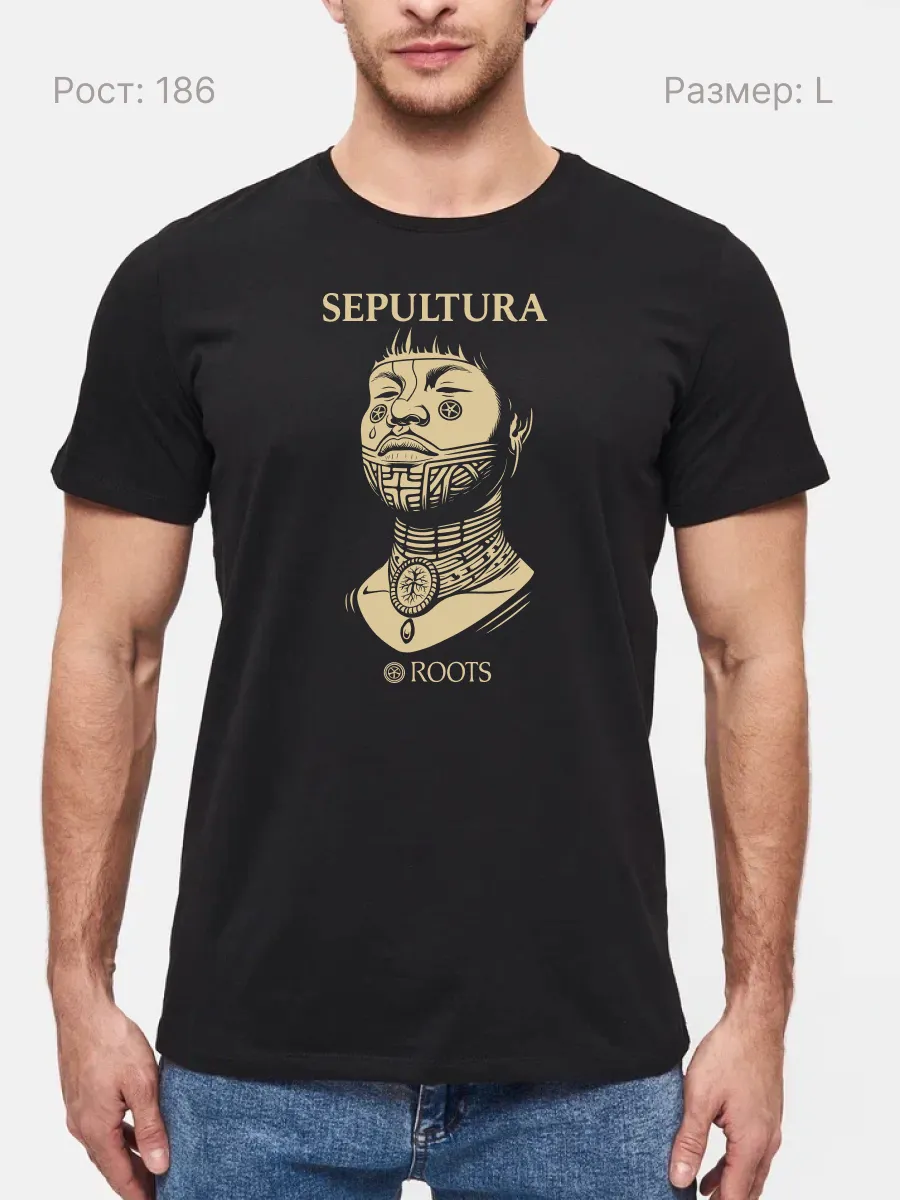 Футболка Sepultura Roots Fan Art