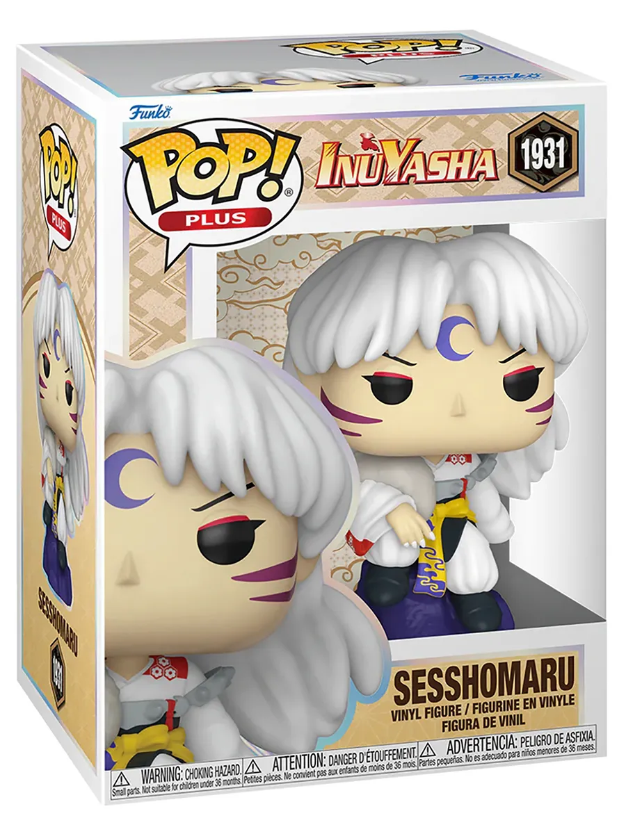 Фигурка Funko POP! Plus InuYasha Sesshomaru (Sitting) (1931) Фигурка Funko POP! Plus InuYasha Sesshomaru (Sitting) (1931)