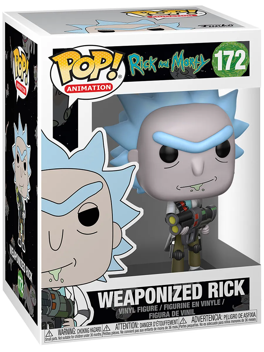 Фигурка Funko POP! Animation Rick & Morty Weaponized Rick