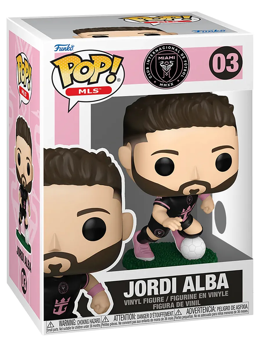 Фигурка Funko POP! MLS Inter Miami Jordi Alba (away) (03)