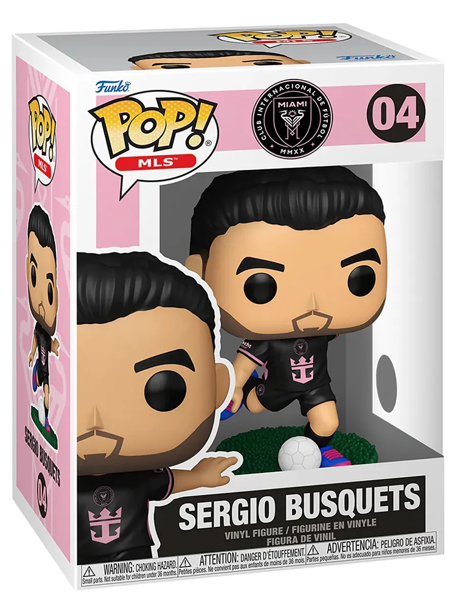 Фигурка Funko POP! MLS Inter Miami Sergio Busquets (away) Фигурка Funko POP! MLS Inter Miami Sergio Busquets (away)
