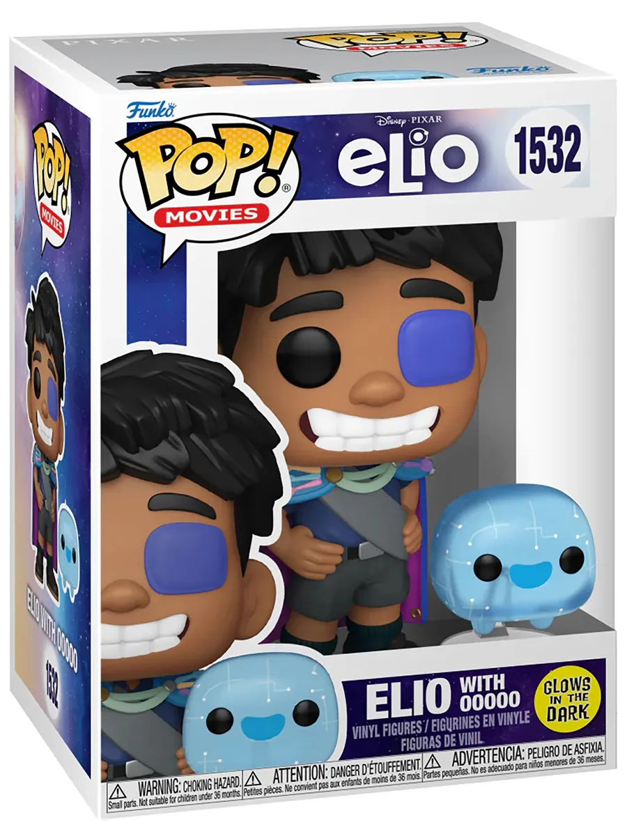 Фигурка Funko POP! Movies Disney Elio Elio with 00000 (GW)
