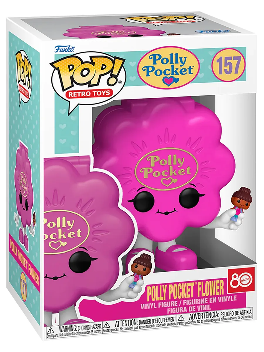 Фигурка Funko Retro Toys Polly Pocket Polly Pocket Flower Фигурка Funko Retro Toys Polly Pocket Polly Pocket Flower