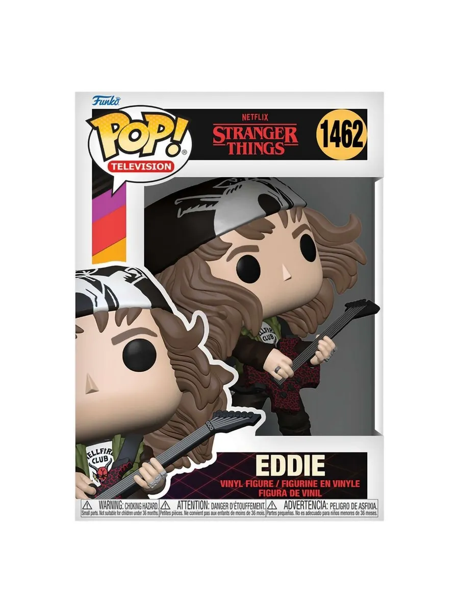 Фигурка Funko POP! Stranger Things S4 Hunter Eddie w/Guitar