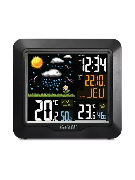 La Crosse Погодная станция LaCrosse WS6820 с цветным экраном, черный, фото 2