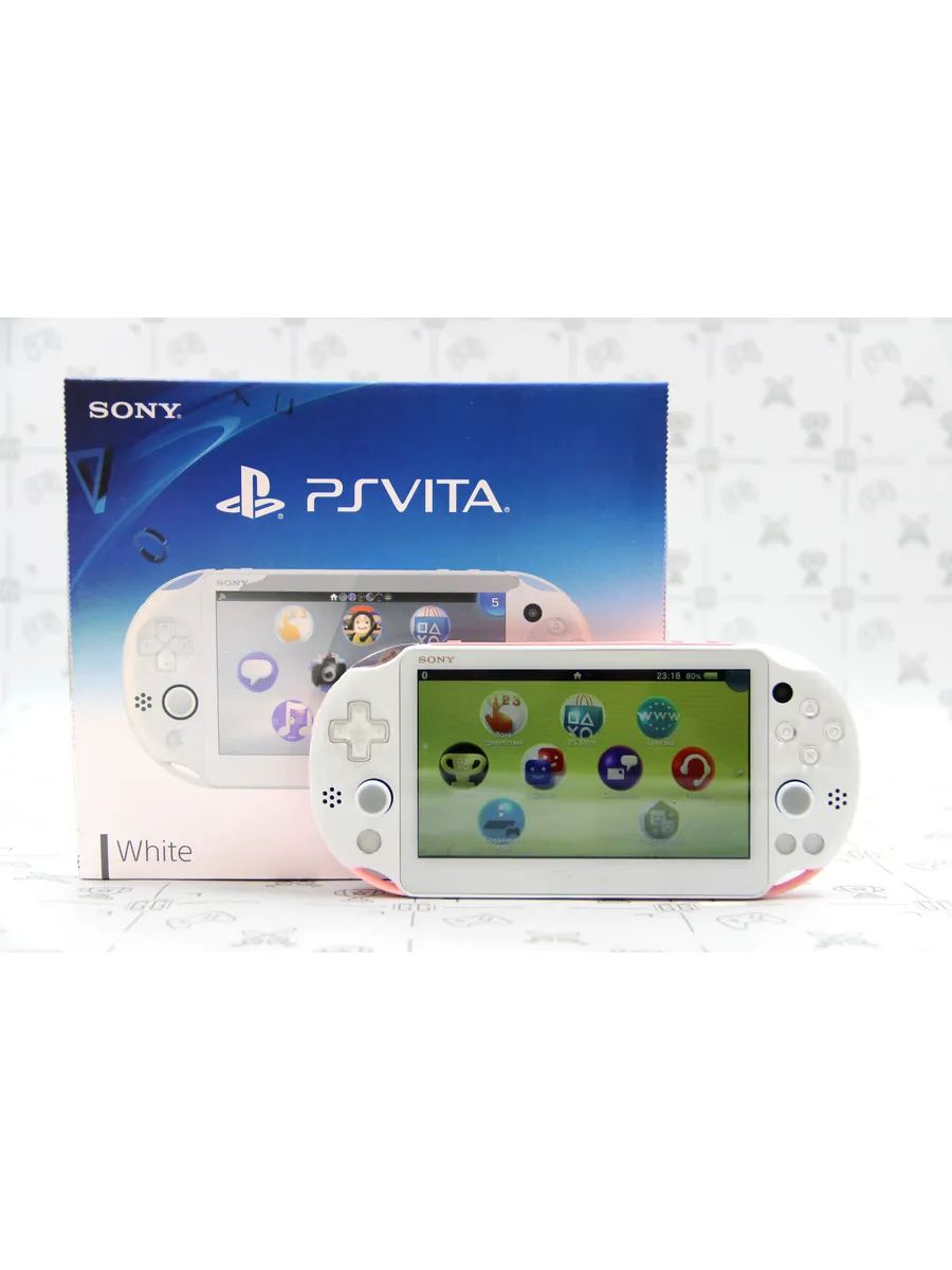 SONY Игровая приставка Vita Slim Pink White New