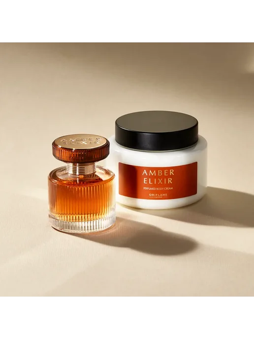 Парфюмированный крем для тела Amber Elixir, вариант, фото 2