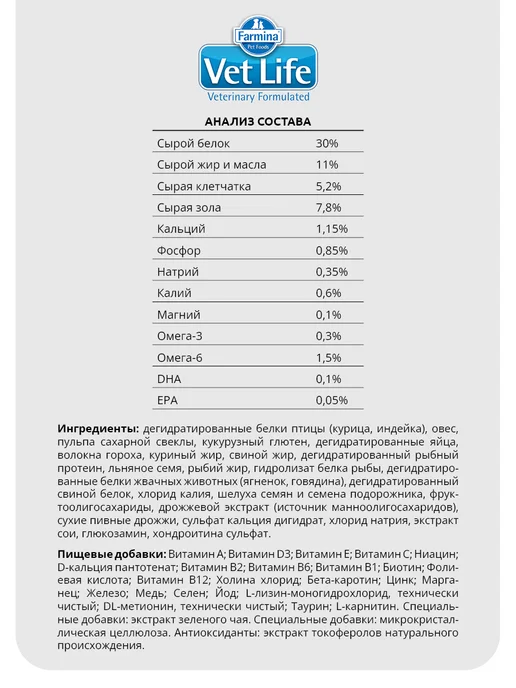 Сухой корм Farmina Vet Life для собак, 12 кг, фото 2