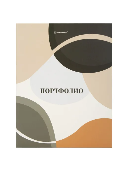 Brauberg Папка-портфолио универсальная, 4 кольца, 20 файлов, 7БЦ мато, вариант, фото 5
