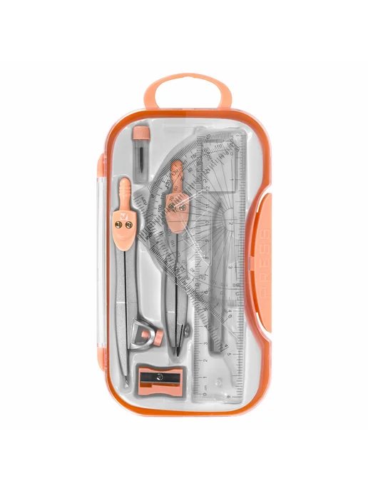 Brauberg Готовальня SCHOOL KIT, 8 предметов, циркуль 115 мм, 11 115, фото 3