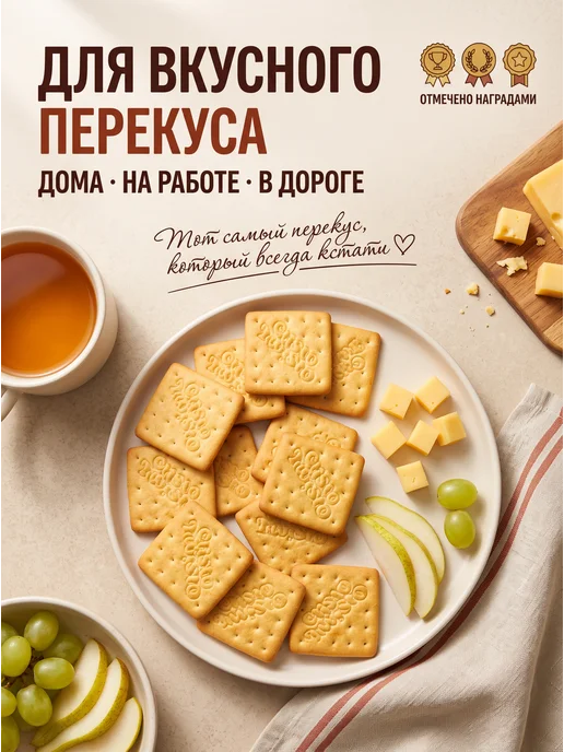 Крекер с сыром 615 гр, 615 г, фото 3