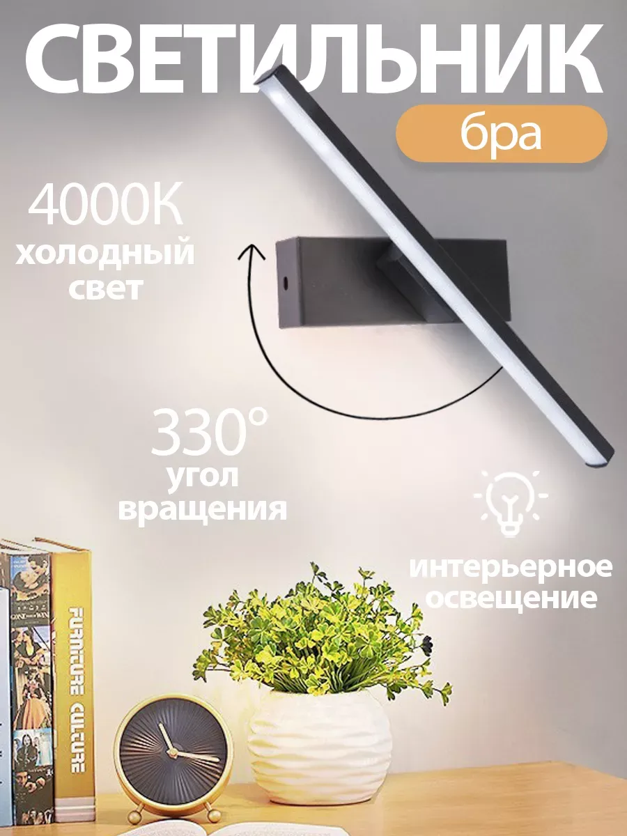 Светильник Modern настенный поворотный LED (4000K)