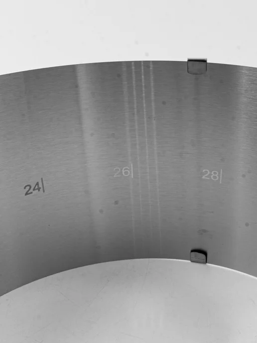 Форма для выпечки металлическая раздвижная высокая - фото 9