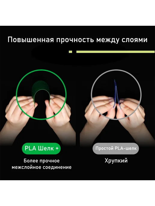 Sprouture Lab pla+ silk трехцветный 5кг 1.75mm комбинация, 5 кг, фото 7